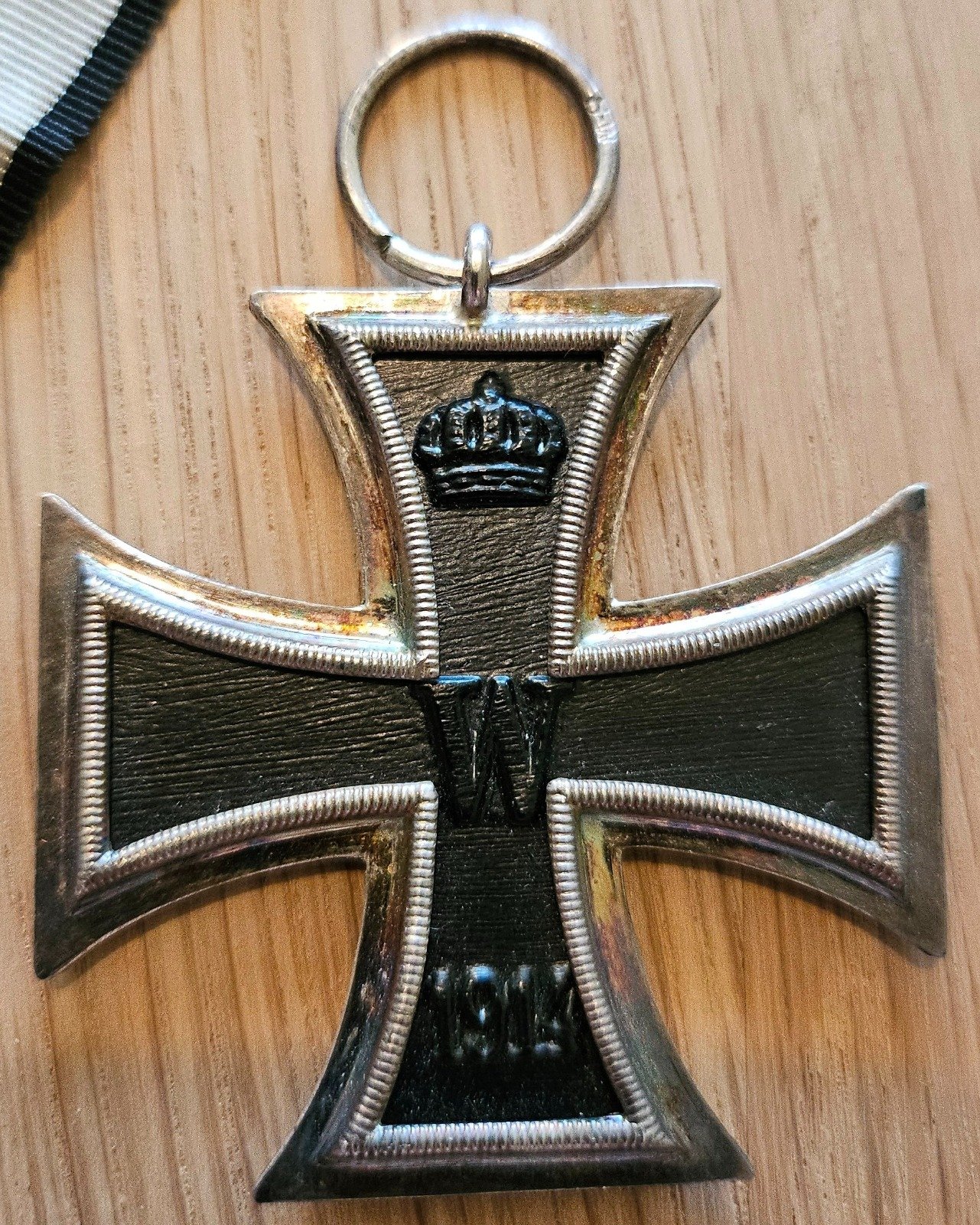 Originales Eisernes Kreuz 2. Klasse 1914 (EK2) – Hersteller WS (Wagner & Sohn) – Top-Zustand! – Bild 2