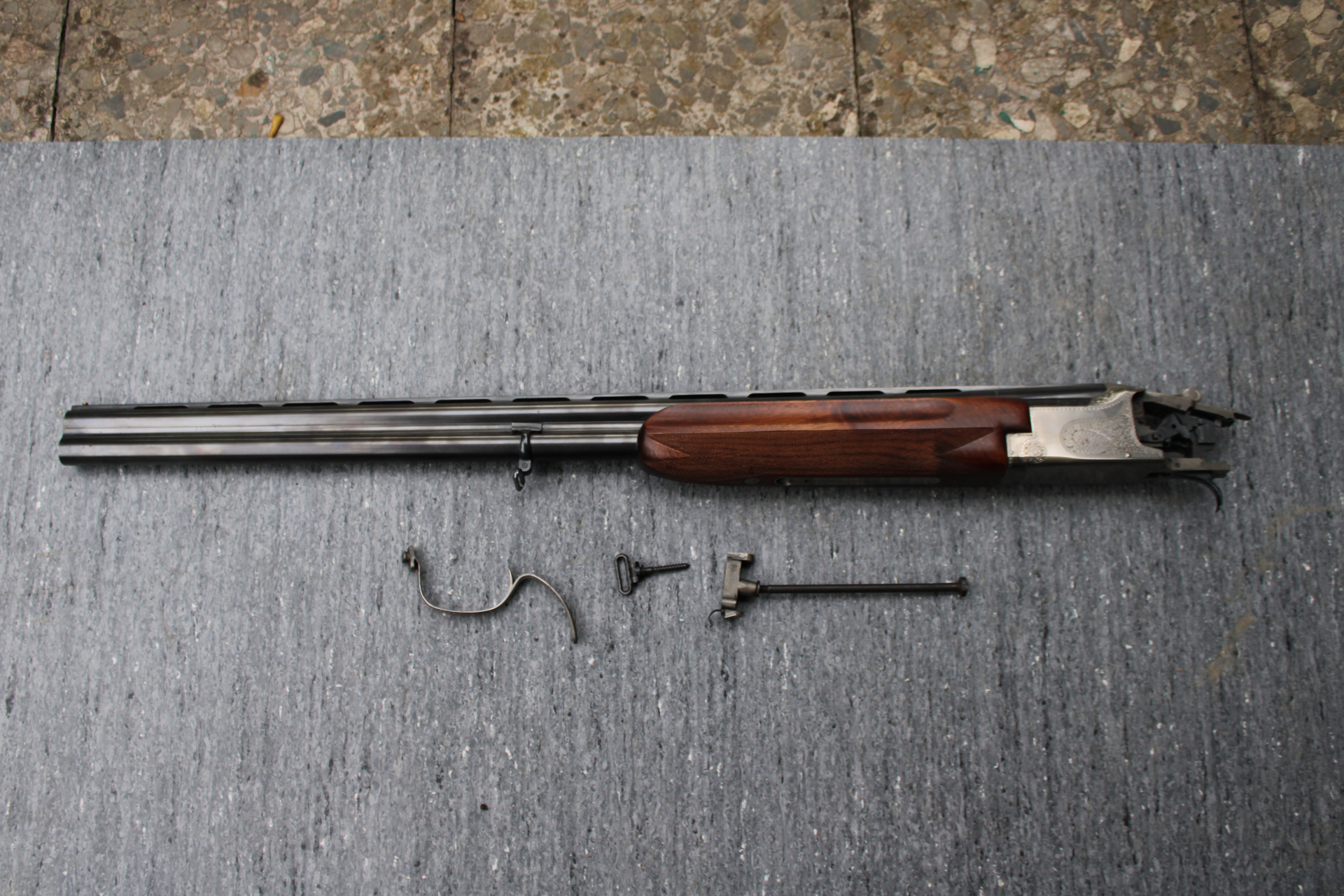 Winchester Super Grade 12/70 Bockflinte Laufbündel Teilesatz – Bild 1