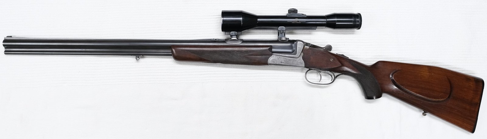 Bockbüchsflinte SAUER & SOHN Mod. 54, Kal. 7x65R - 16/70, mit Zielfernrohr NICKEL Supra 6x43 – Bild 1