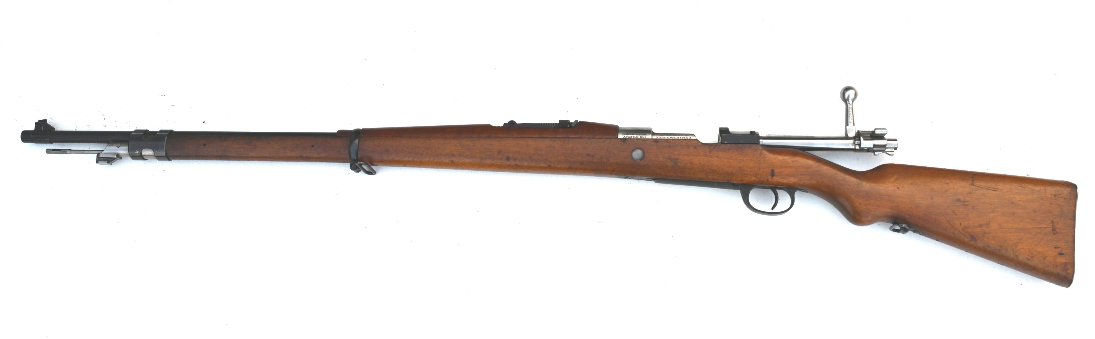 Repetierbüchse Ordonnanzgewehr DWM Mauser Argentino M 1909 Kal. 7,65x53 Arg., schön, nrgl.! – Bild 2