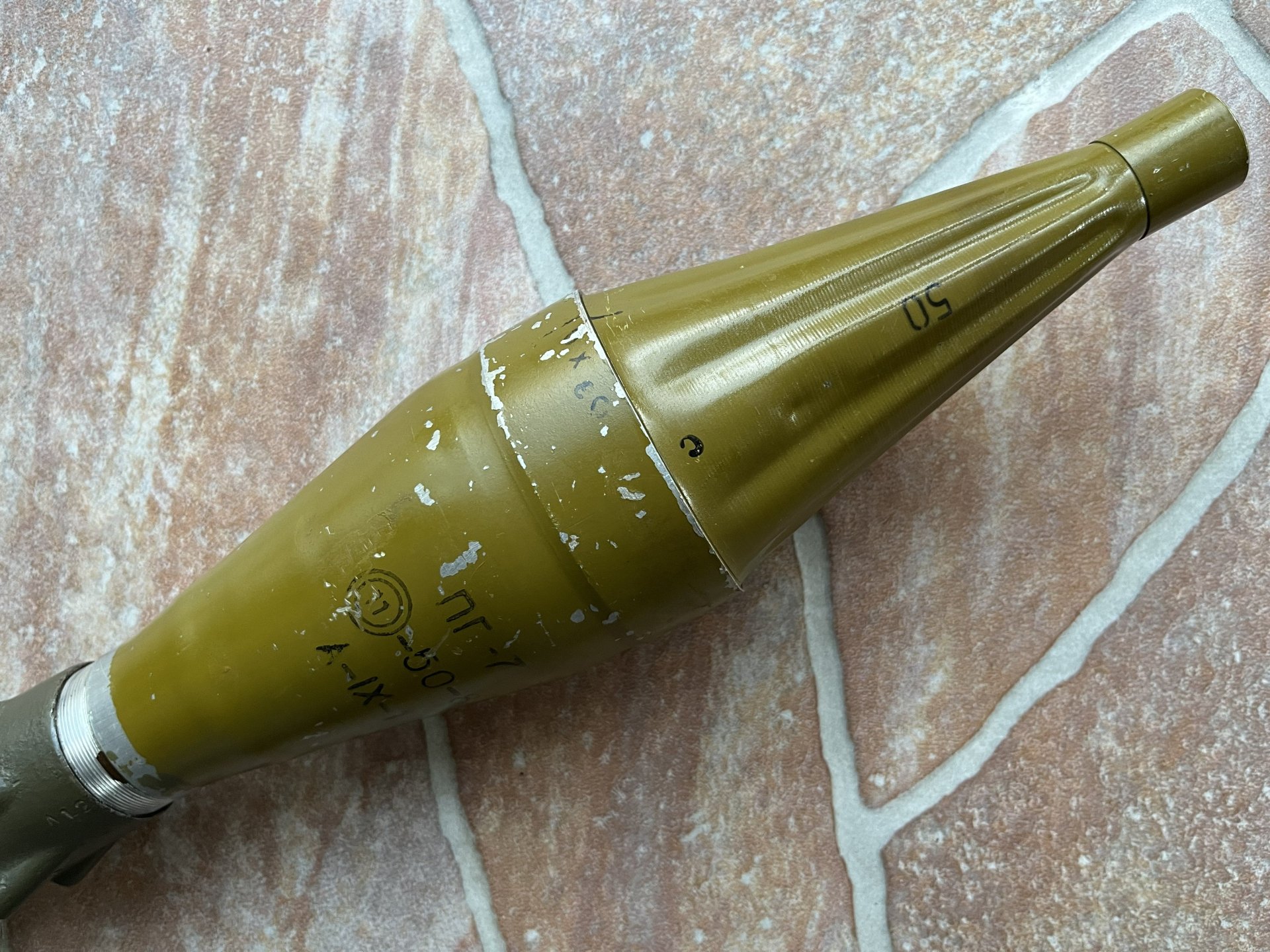 RPG7 Granate Deko Rakete Gefechtsversion Panzerfaust Radom Teilesatz kein AKM AK47 RPK PKM Zünder – Bild 2