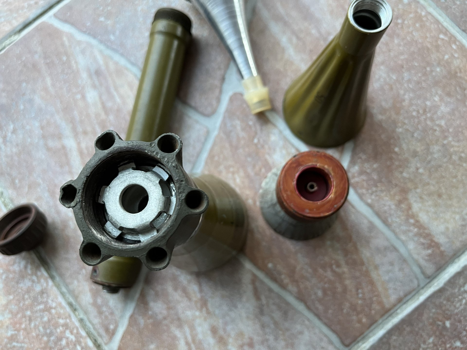 RPG7 Granate Deko Rakete Gefechtsversion Panzerfaust Radom Teilesatz kein AKM AK47 RPK PKM Zünder – Bild 5