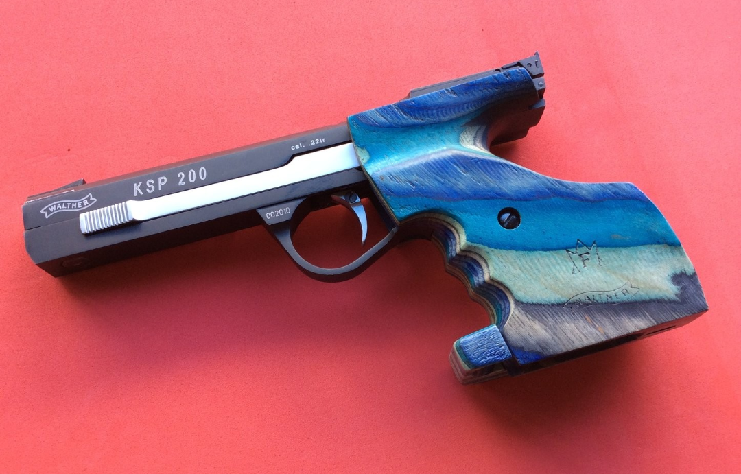 Walther KSP 200, Kal. .22 lr, 6" Lauf, Sportpistole - Hochpräzise Rarität – Bild 1