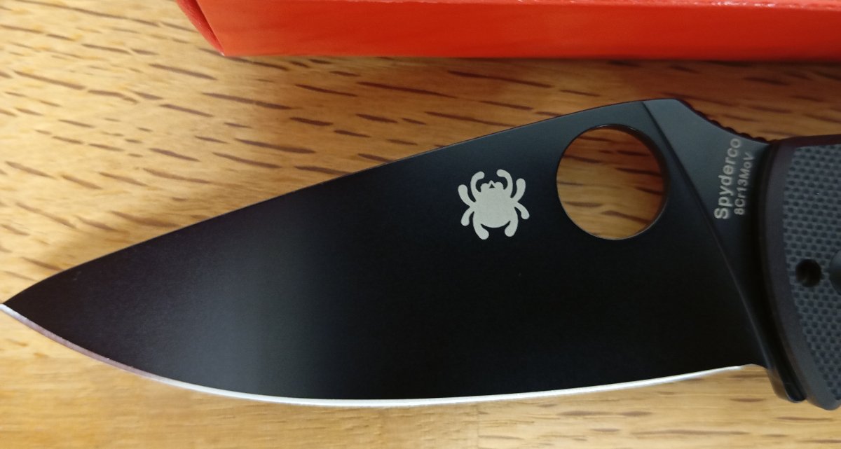 Spyderco "Tenacious" Black Blade – Bild 2