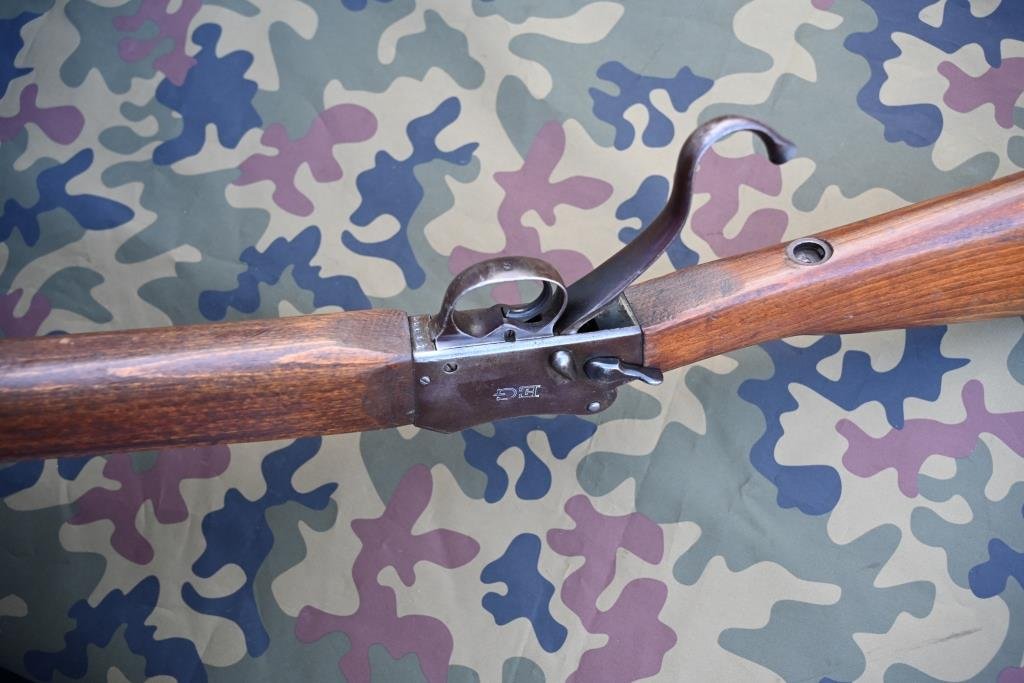 Polizeigewehr Einzelladerflinte Greener Police Gun Mark III (Shotgun) Kal. 12/14 Greener, Ägypten – Bild 4