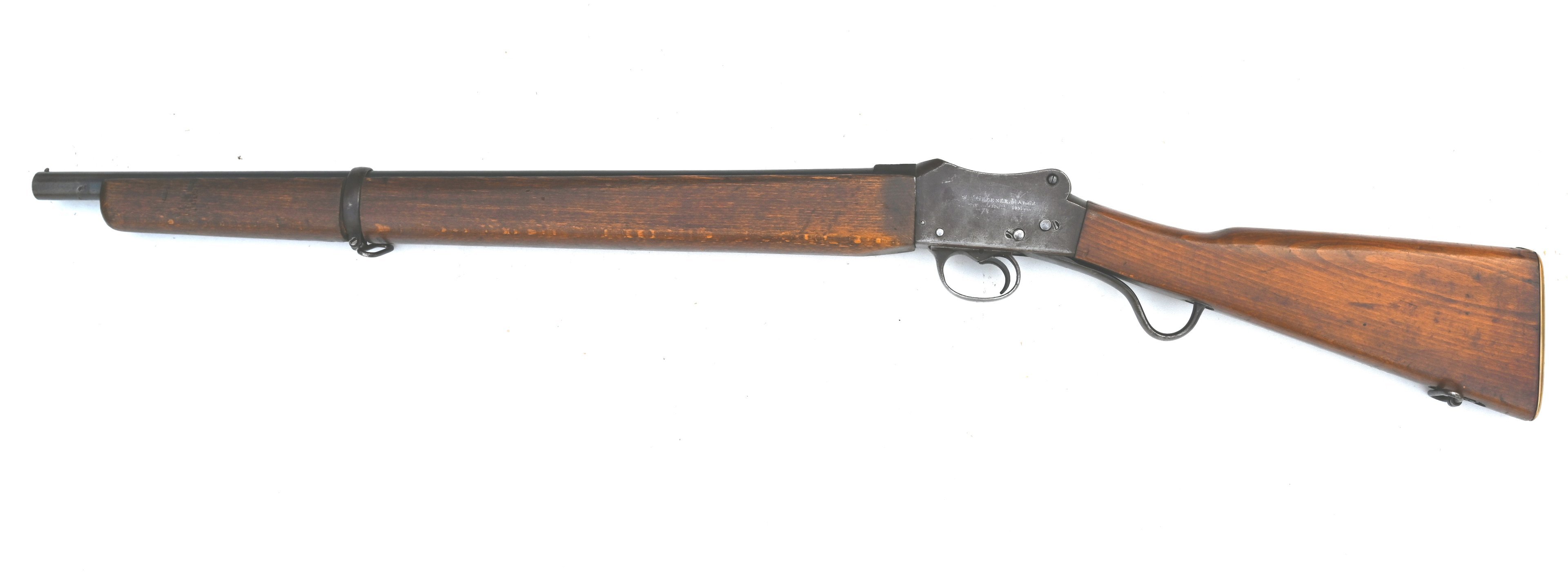 Polizeigewehr Einzelladerflinte Greener Police Gun Mark III (Shotgun) Kal. 12/14 Greener, Ägypten – Bild 2