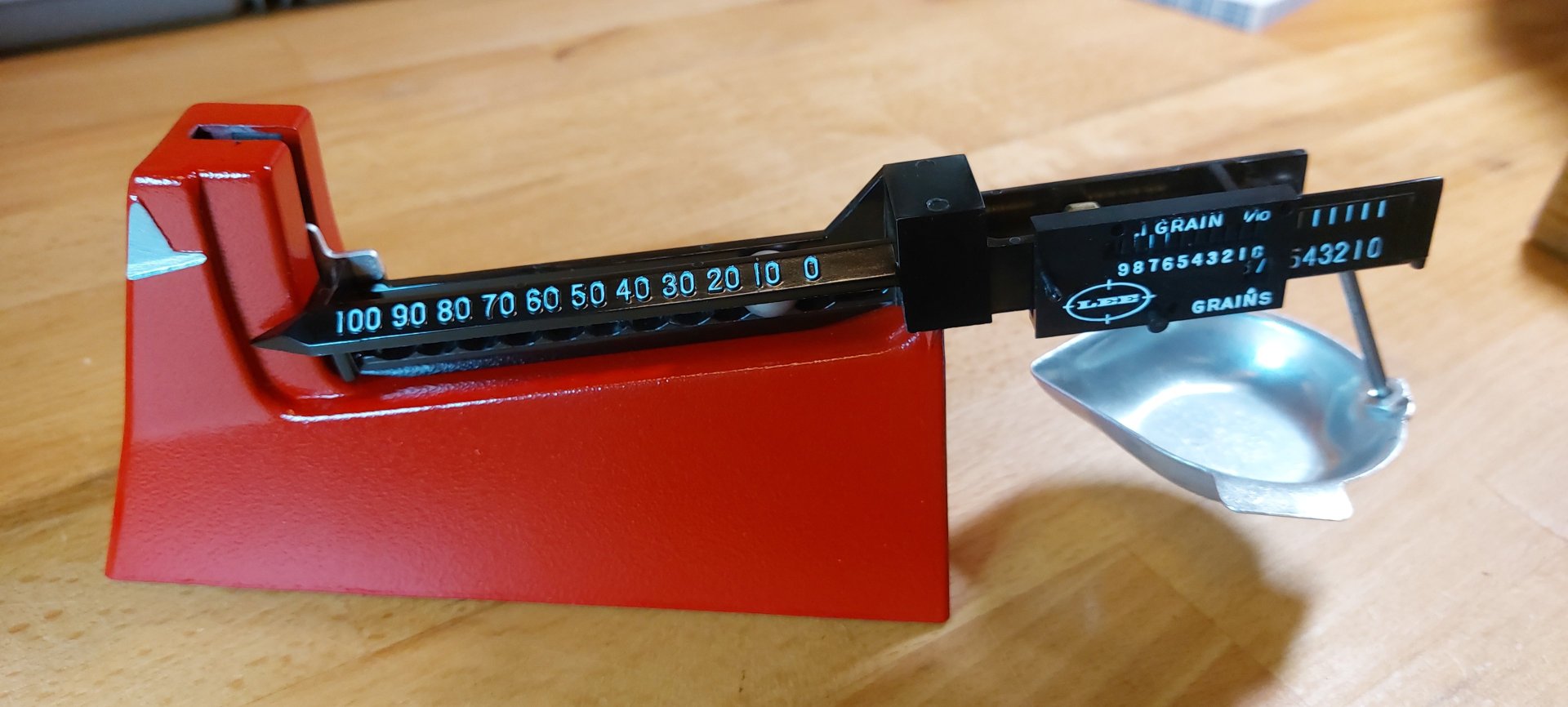 Lee Precision Safety Powder Scale – Balkenwaage Pulverwaage – Bild 1