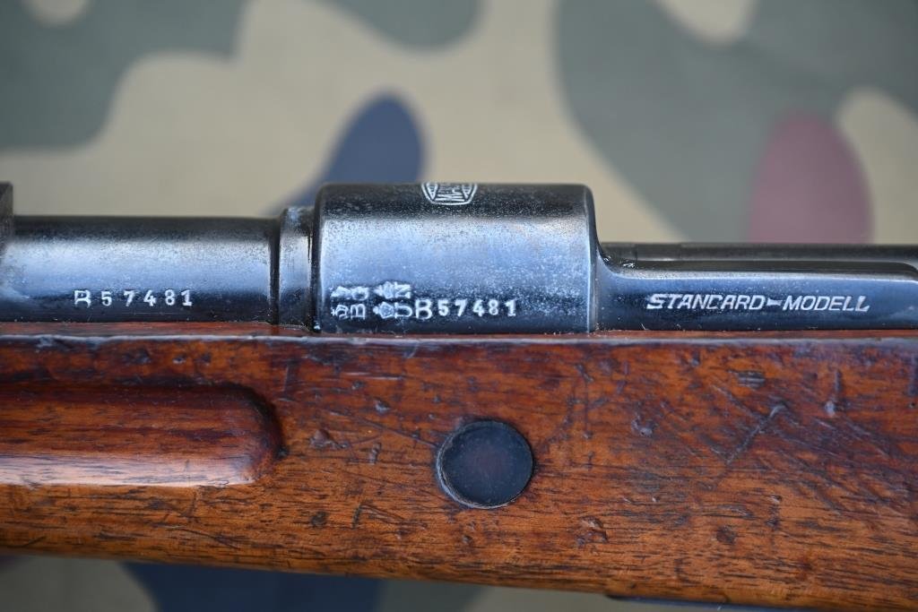 Repetierbüchse Karabiner Mauser Standard - Modell Kal. 8x57 IS, Vorläufer des K98, selten! – Bild 6