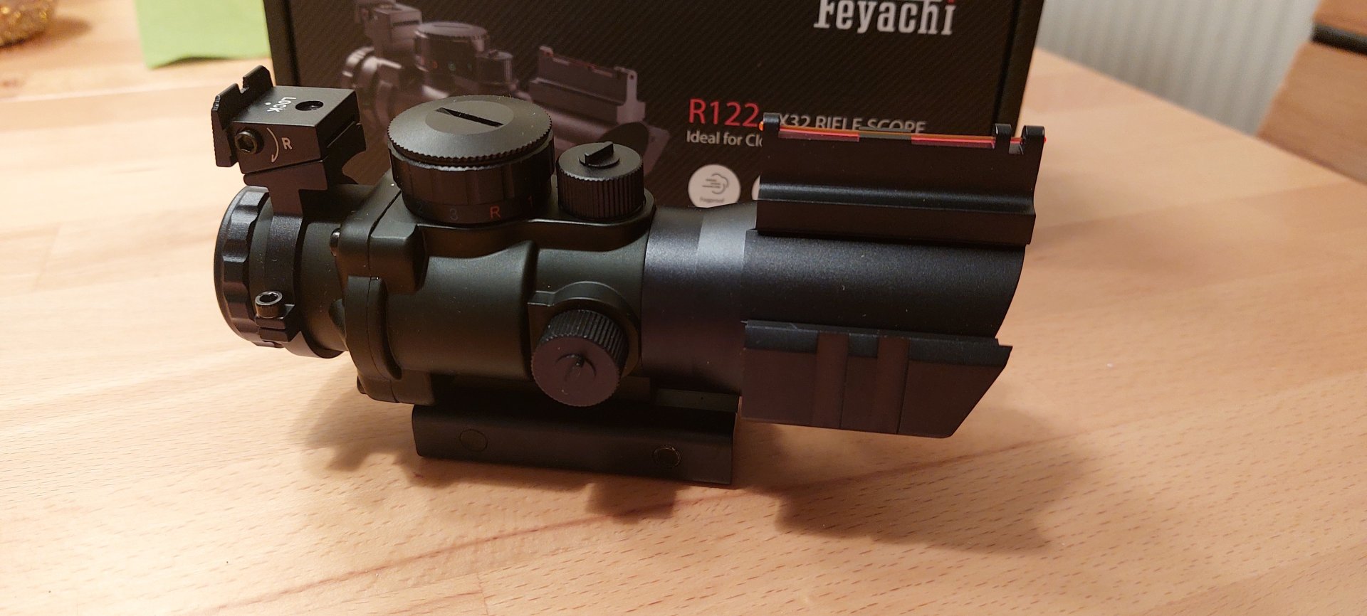 Feyachi R122 4x32 Rifle Scope / Zielfernrohr – Taktisches Absehen – OVP – Bild 5