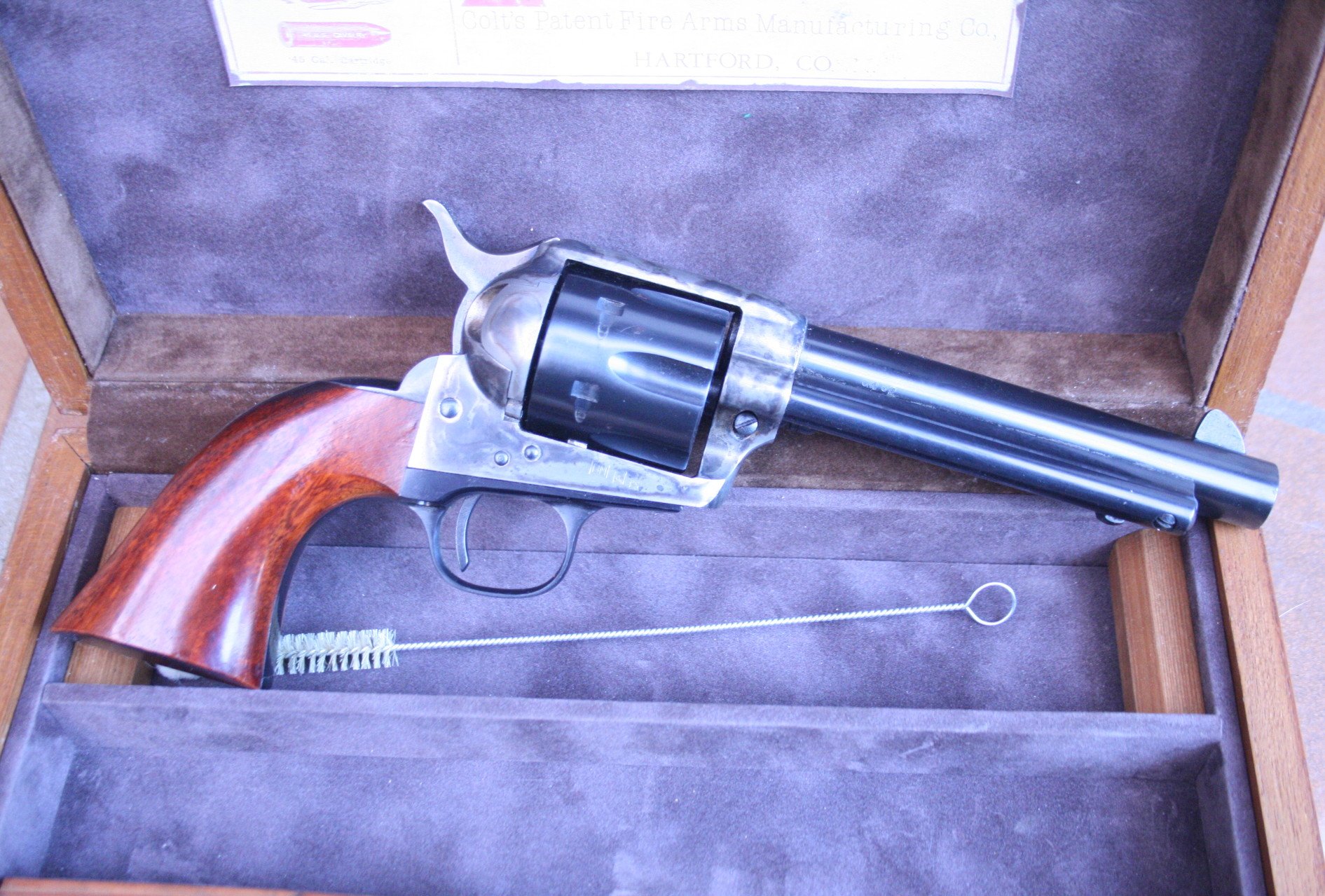 SAA Revolver von Hege mit Schatulle – Bild 2
