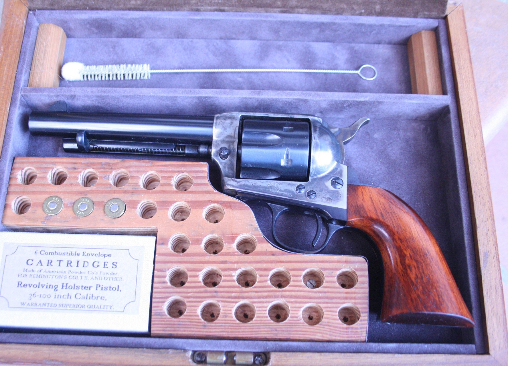SAA Revolver von Hege mit Schatulle – Bild 1
