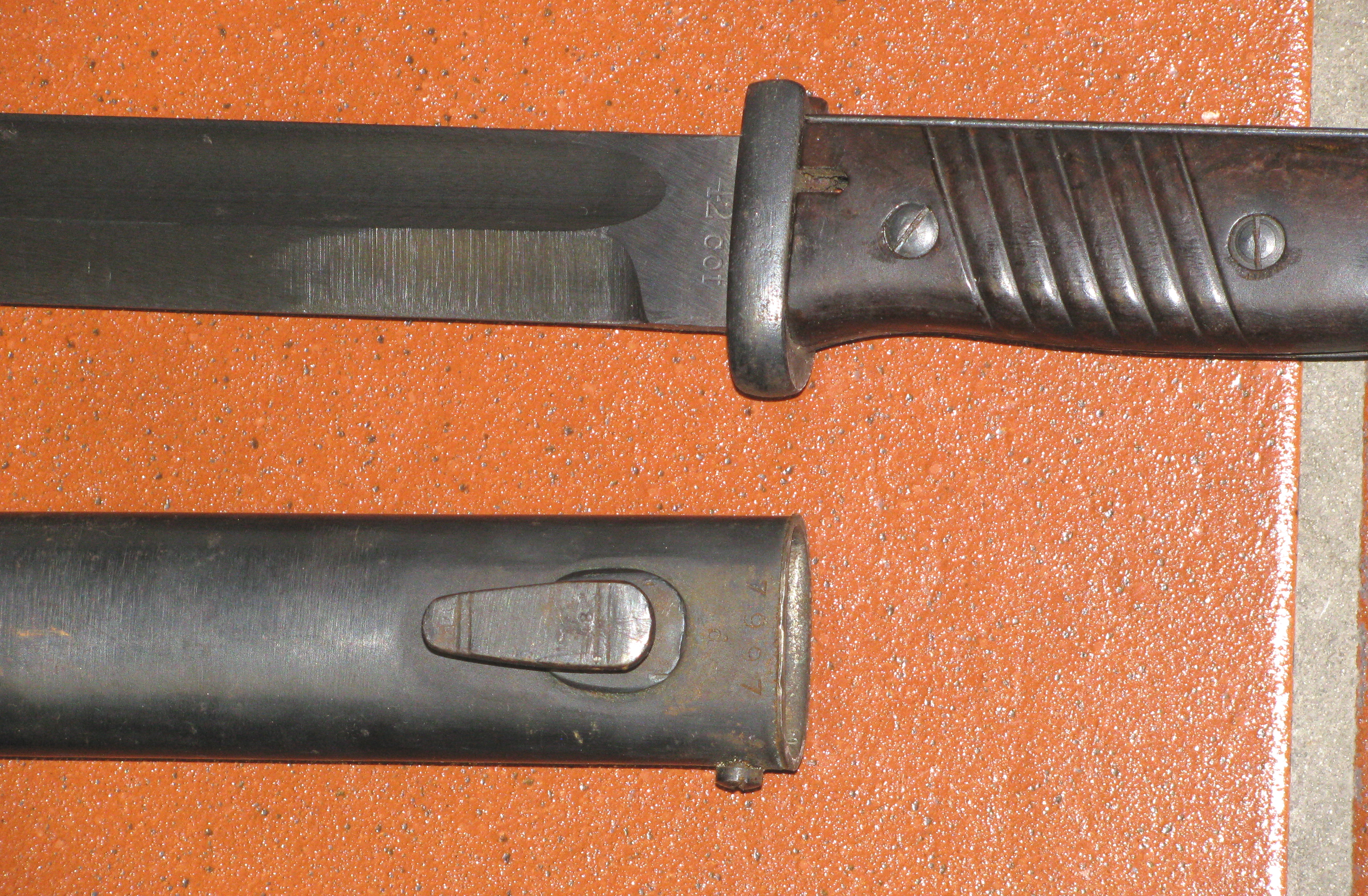 2 WK Bajonett Deutsch, ein 98K / K98 Bajonett 42cof – Bild 2