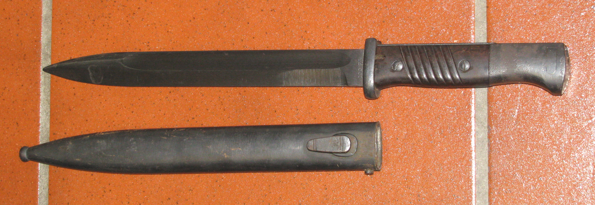 2 WK Bajonett Deutsch, ein 98K / K98 Bajonett 42cof – Bild 1