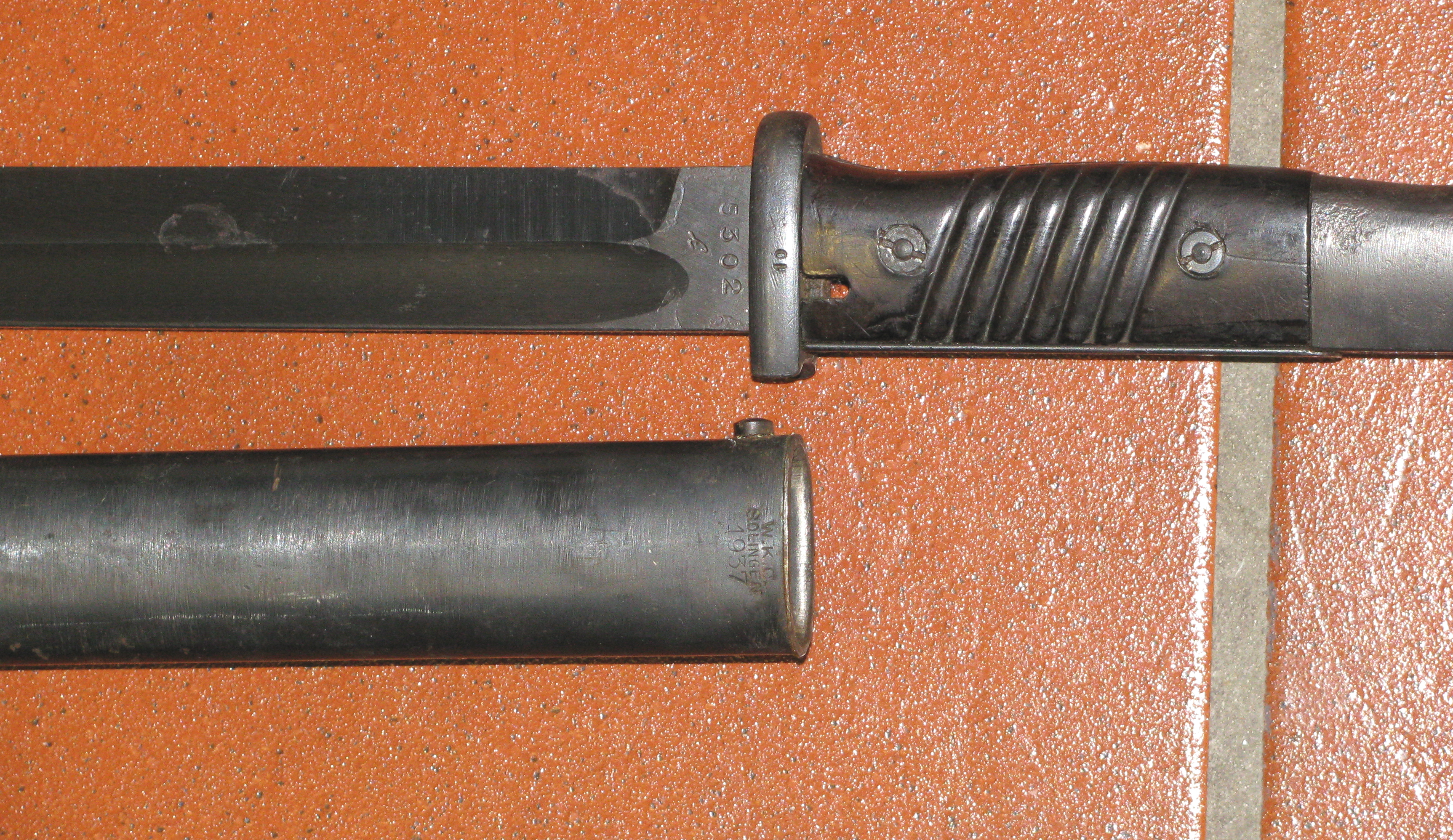2 WK Bajonett Deutsch, ein 98K / K98 Bajonett 42cof – Bild 5
