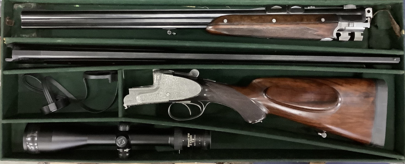Bockbüchsflinte Merkel 303 E Kal.16/70 30-06 EL gebraucht – Bild 2