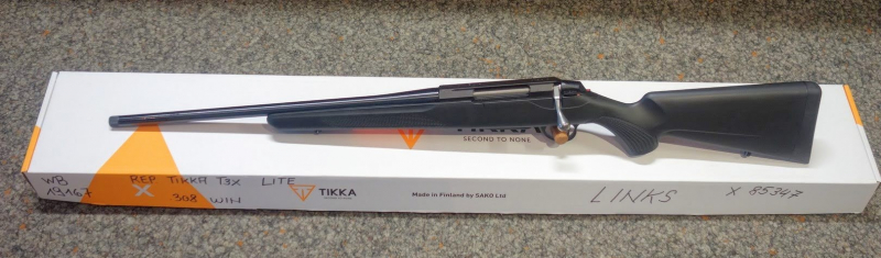 Neuware---Tikka T3x Lite LINKS .308Win. 51cm Lauf mit Gewinde – image 2