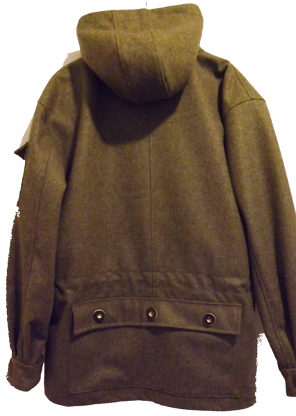 NEUHEIT SCHLUPFJACKE / ANORAK AUS GEBIRGSLODEN STEINGRAU OLIV – image 4