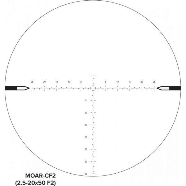 Nightforce NX8™ 2.5-20x50 F2, MOAR-CF2 Leuchtabsehen. Die Spitzenoptik nur für Experten. – Bild 3