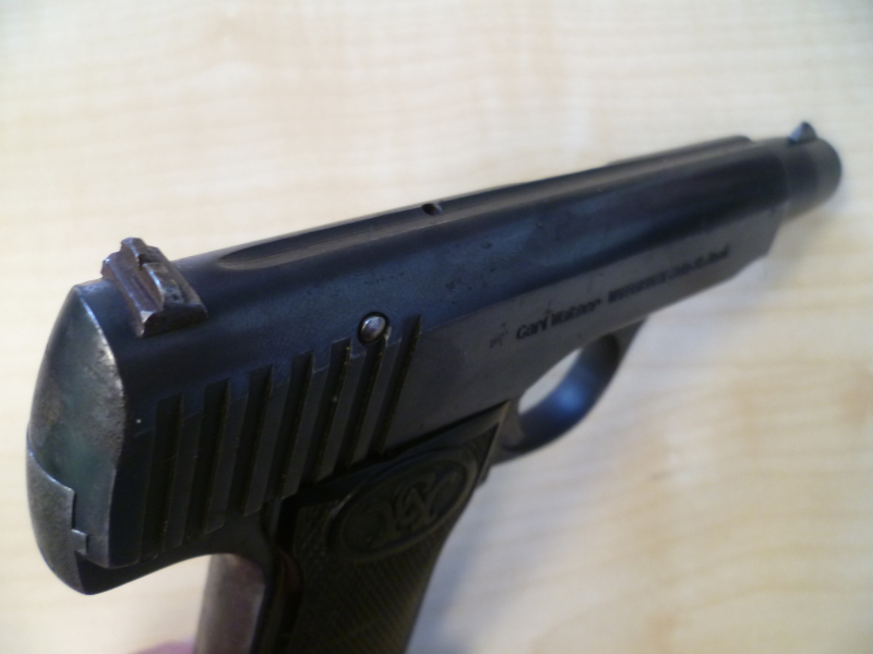 Pistole Walther Modell 4 Zella St. Blasii 7,65mm Browning – Bild 6