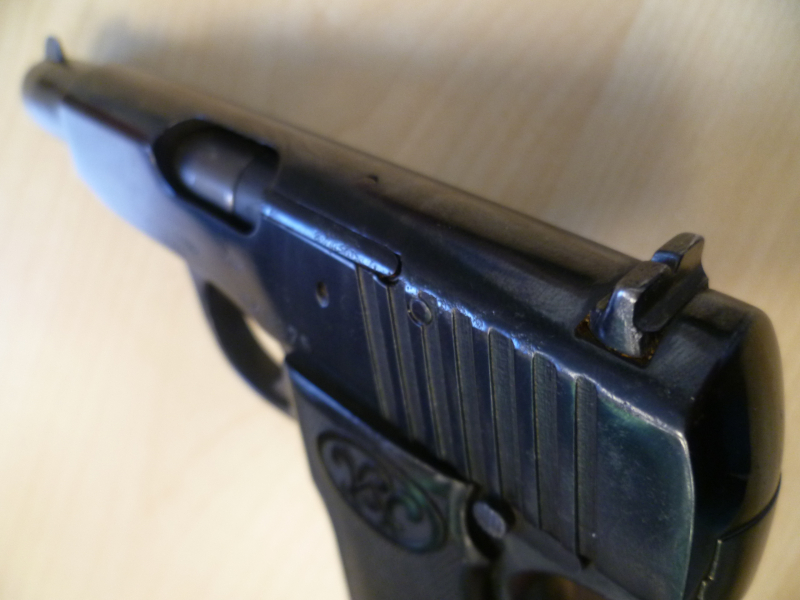 Pistole Walther Modell 4 / Meffert 7,65mm Browning – Bild 5