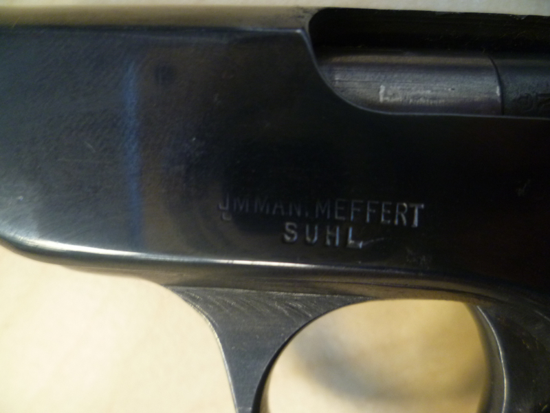 Pistole Walther Modell 4 / Meffert 7,65mm Browning – Bild 6