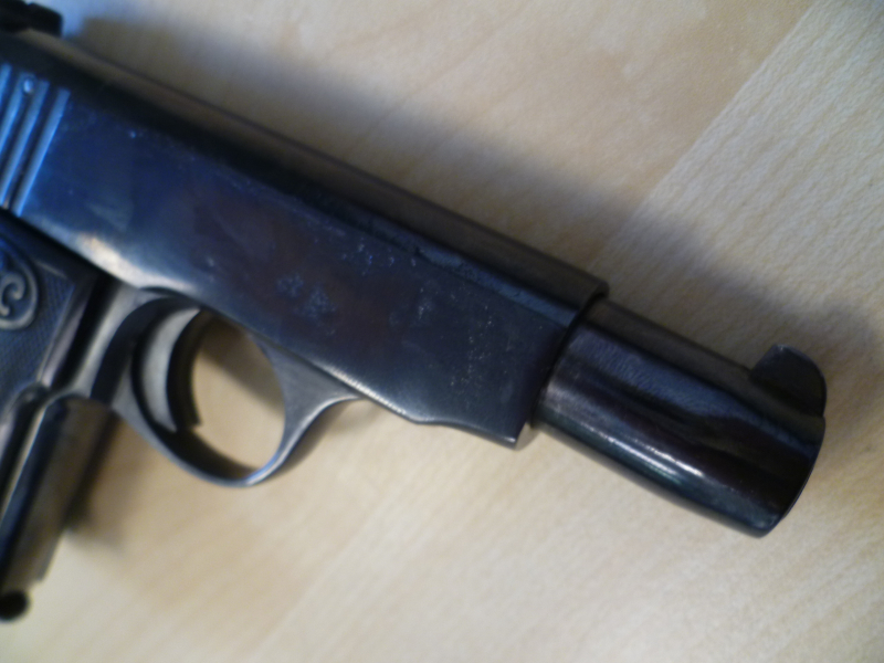 Pistole Walther Modell 4 / Meffert 7,65mm Browning – Bild 4
