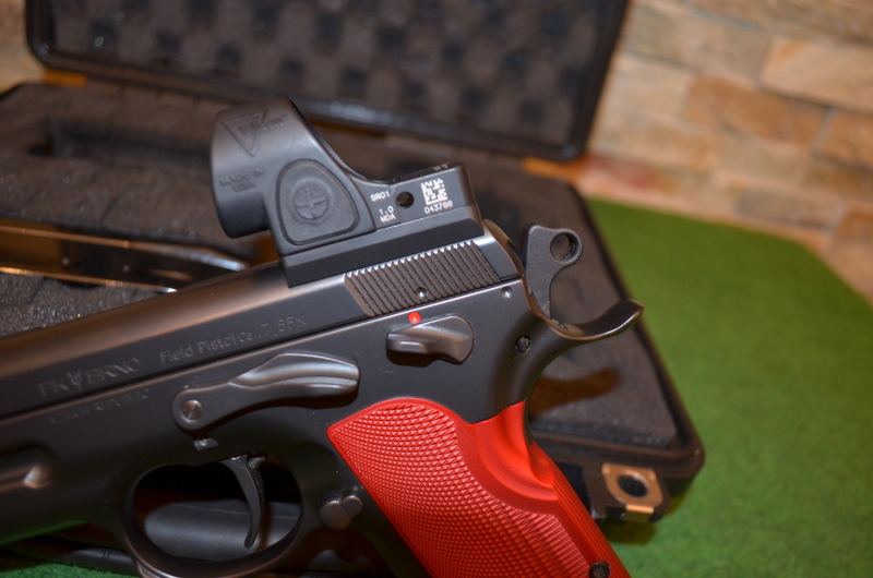 FK Brno FieldPistol Kaliber: 7,5mmFK (limitierte Auflage)inkl. Trijicon SRO Red-Dot 1.0MOA ADJ schw – Bild 5