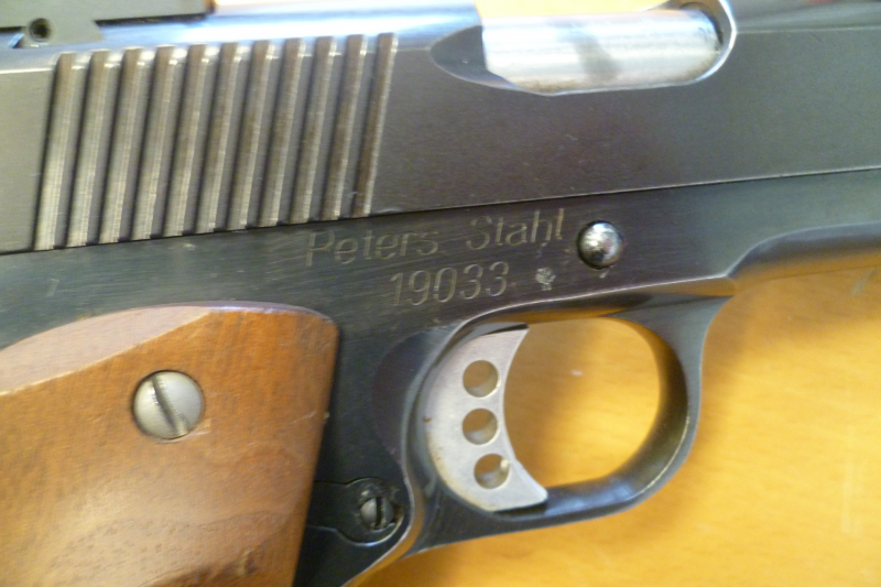 Pistole Peters Stahl Leader .45 ACP – Bild 3