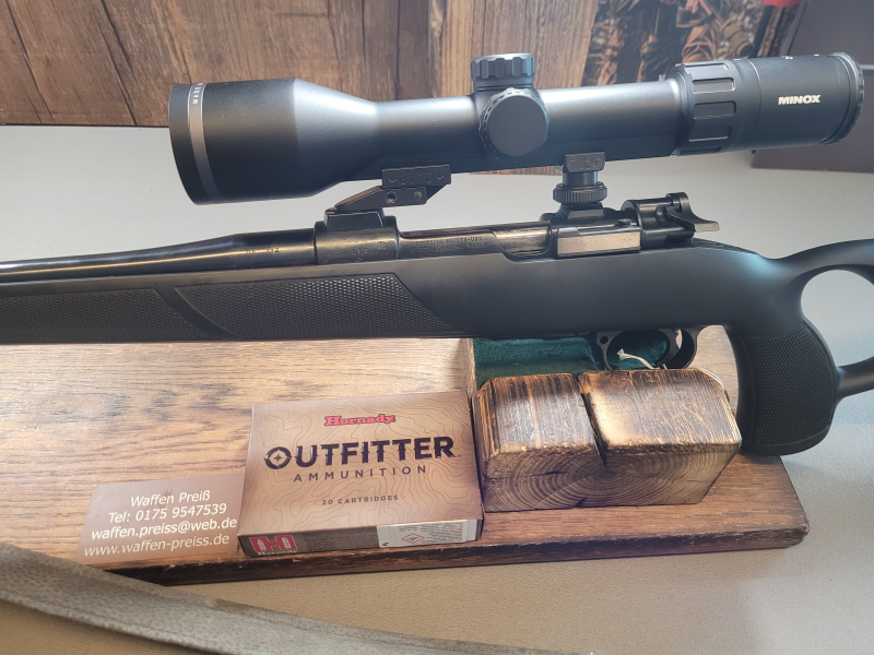 Repetierer M98 30-06 Lochschaft DWM System Roedale Schalldämpfer Schwenkmontage Minox Hornady – obrázek 5