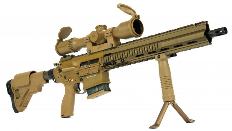 HECKLER & KOCH MR 308 A3 - SUPER SPECIAL = HK G28 PATROUILLE DESIGN & TECHNIK - RAL 8000 - HK 417 – Bild 1