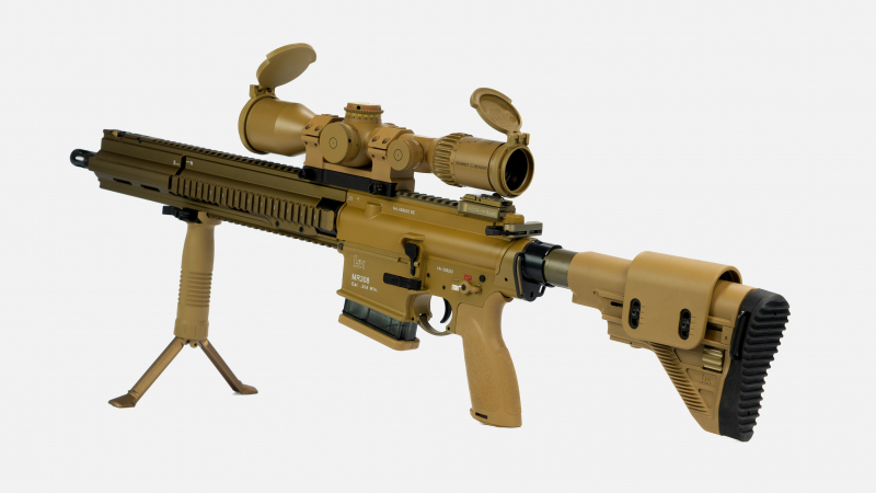 HECKLER & KOCH MR 308 A3 - SUPER SPECIAL = HK G28 PATROUILLE DESIGN & TECHNIK - RAL 8000 - HK 417 – Bild 2