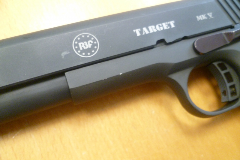 Pistole RBF Target MK V 6" 9mm Luger – Bild 5