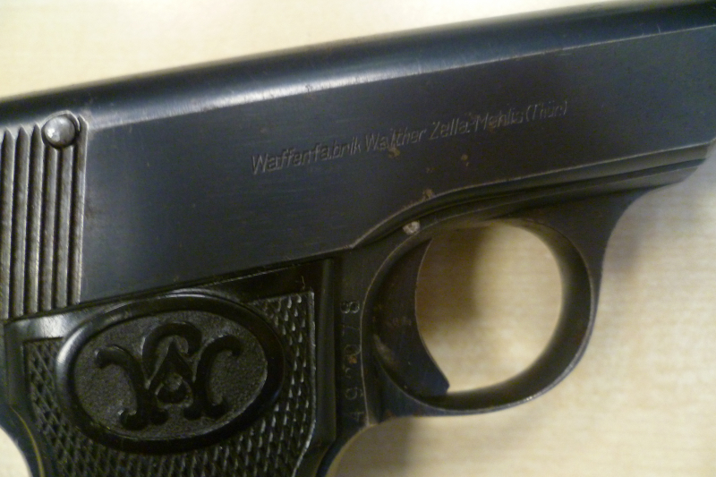 Pistole Walther Modell 4 Zella-Mehlis 7,65mm Browning – imaginea 3