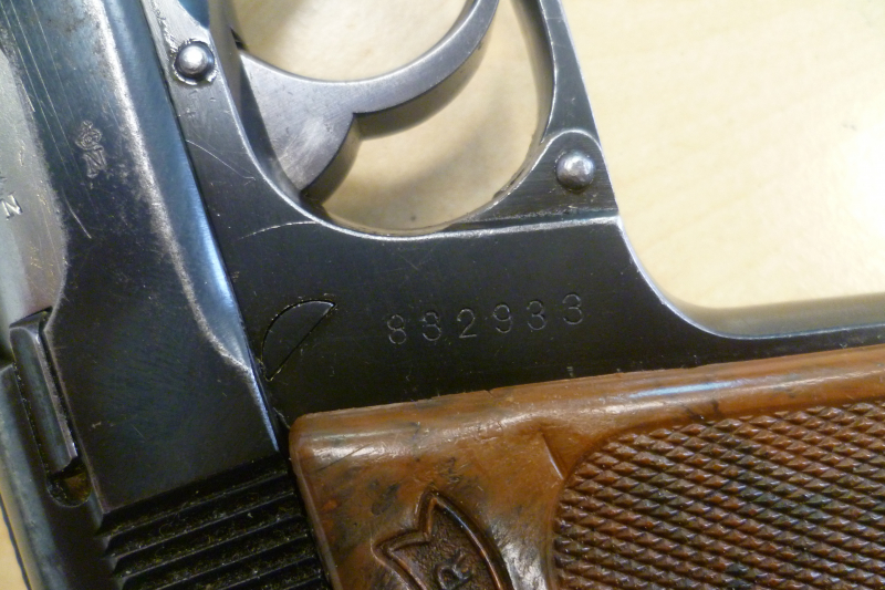 Pistole Walther PPK RZM 7,65 mm Browning – Bild 3