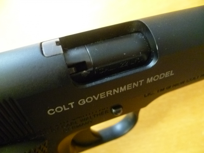Pistole Walther Colt´s Government Model 1911 .22lr. – Bild 6