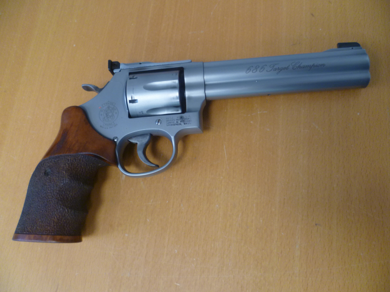 Revolver Smith & Wesson 686-6 Target Champion .357 Magnum – Bild 2
