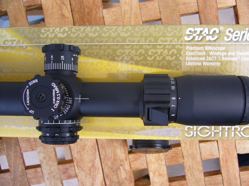 Sightron S-TAC 3-16x42 mit Mil-Hash-2 Leuchtabsehen in der ersten Bildebene! – nuotrauka 2