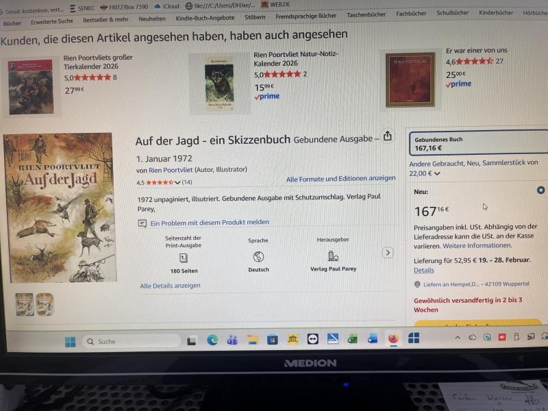 Jagdbuch Rien Poortvliet – stampa 2