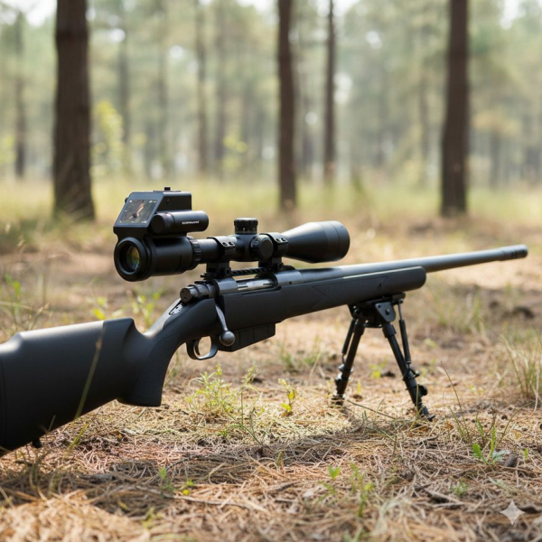 Zielfernrohrkamera SCOPEMATE S28-TSC 4K mit Touchscreen – billede 3