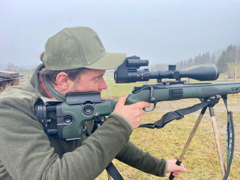 Zielfernrohrkamera SCOPEMATE S28-TSC 4K mit Touchscreen – billede 2