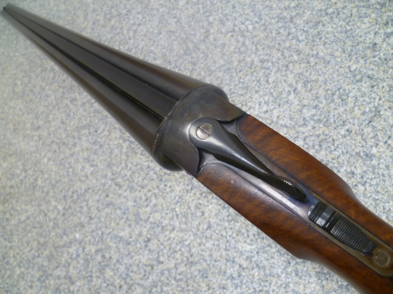 Doppelflinte Suhler Jagdhütte Modell 127 16/70 – Bild 4