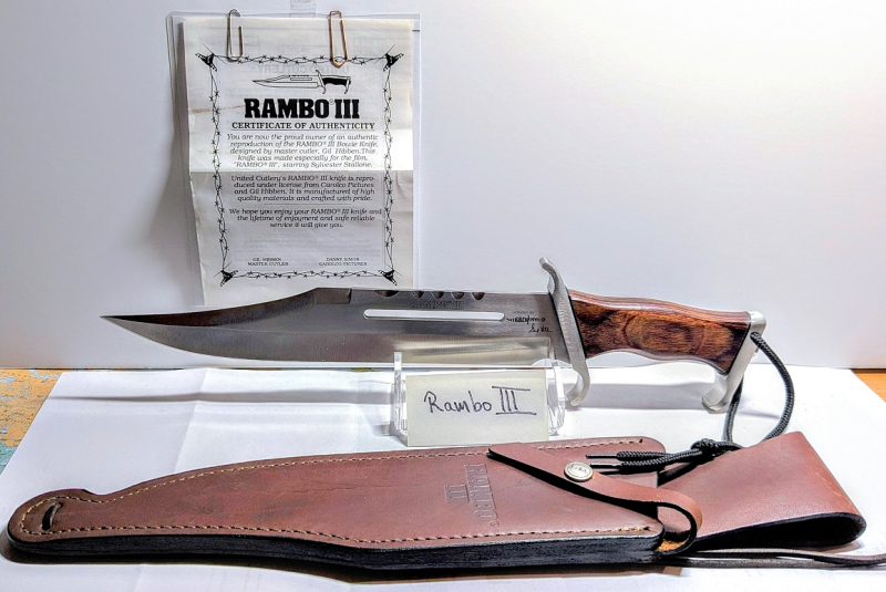 Original lizensierte Rambo-Filmmesser 1-4 Replikas – Bild 5