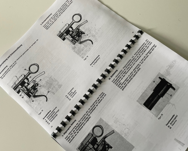 Waffentechniker Waffenmeister Instandsetzungsanleitung K31 Schmidt Rubin 7,5 × 55 mm Swiss – Bild 6