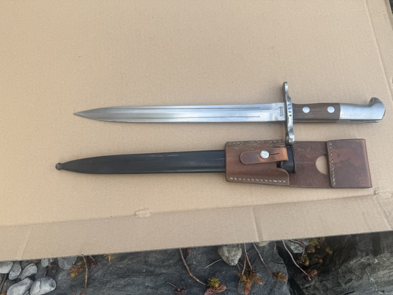 k31 Bajonett schweizn mit Orginal Koppelschuh – Bild 2