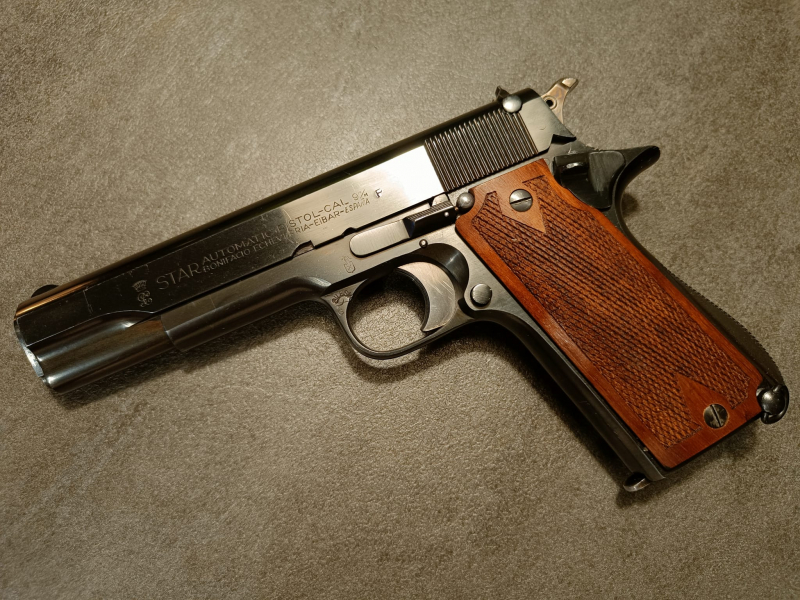 Großkaliber Pistole Star B / 9 mm Para als EU Dekoumbau mit deutscher Beschussamts Abnahme. – attēls 2