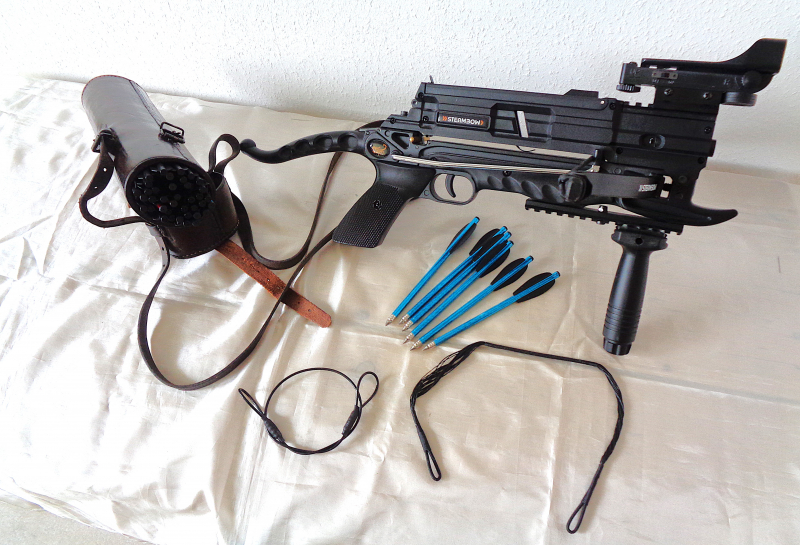 ARMBRUST STEAMBOW AR6 STINGER MIT ZUBEHÖR – billede 2