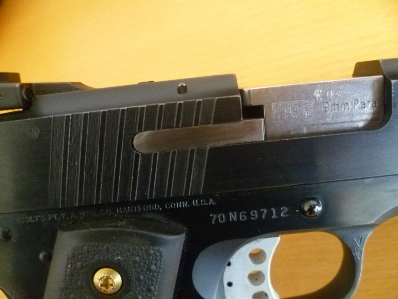Pistole Colt Peters Stahl Multicaliber 9mm Luger – Bild 6