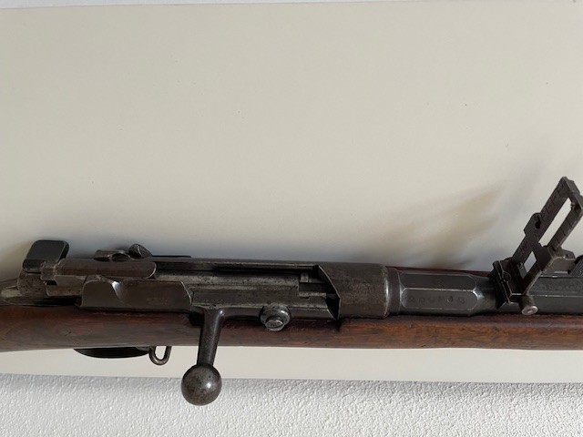 Original Osman Mauser 1871/84 M1887 im Kaliber 9,5x60R – Bild 6
