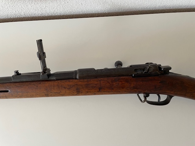 Original Osman Mauser 1871/84 M1887 im Kaliber 9,5x60R – Bild 2