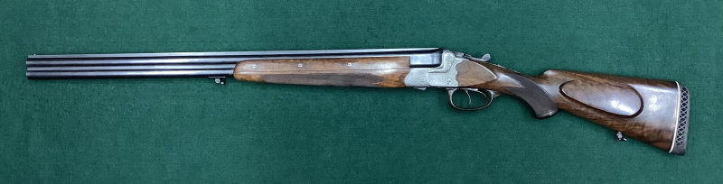 Bockdoppelflinte Waffen-Krausser München, Cella-Mehlis Kal. 16/70 gebraucht – Bild 2